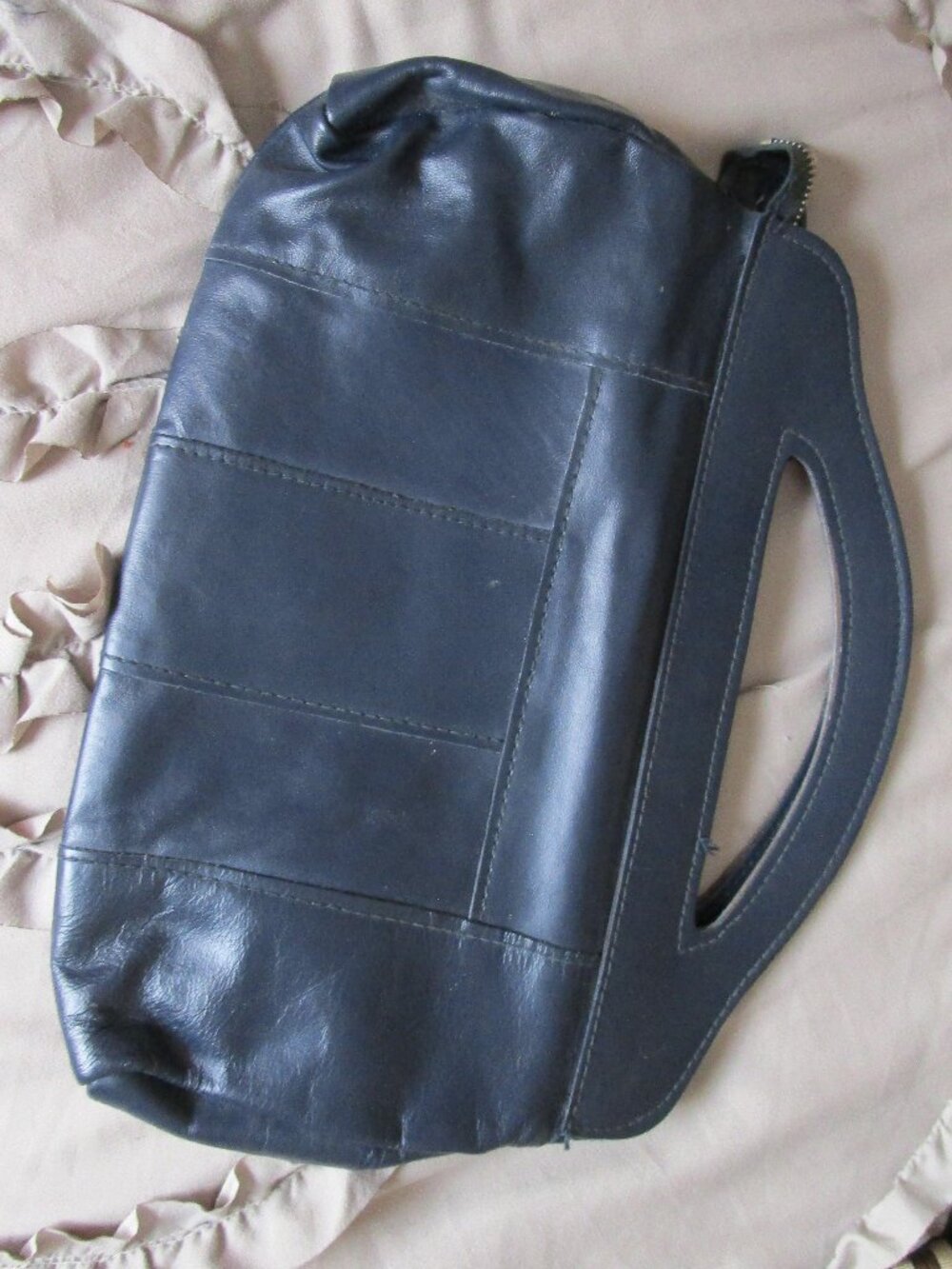 patchwork leather handbag - Picture 2 of 7